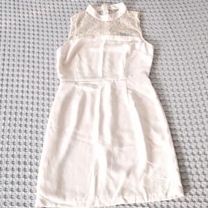 Forever 21 White Lace Sleeveless Mini Dress – Size Small
